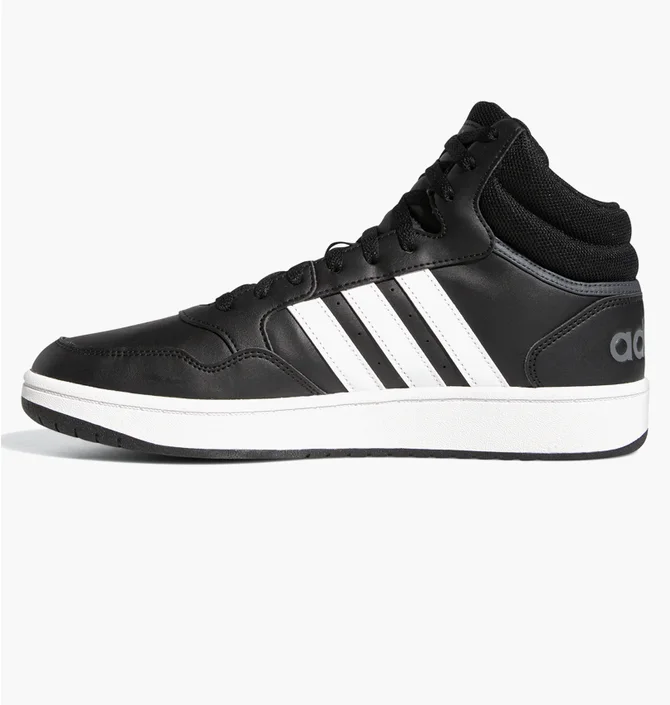Кросівки чоловічі Adidas Hoops 3.0 Mid Classic Vintage Shoes Black Gw3020