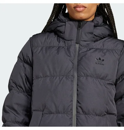Пуховик жіночий Adidas Regen Long Down Black IW8371