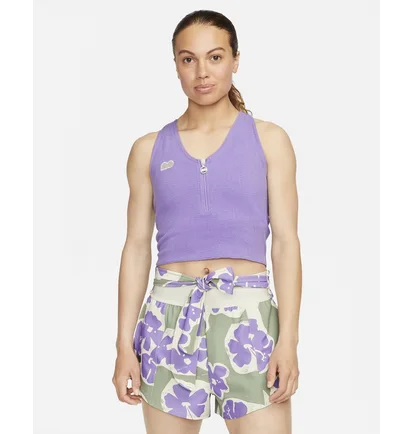 Топ женский Nike Naomi Osaka Crop Top Violet DX1812-567