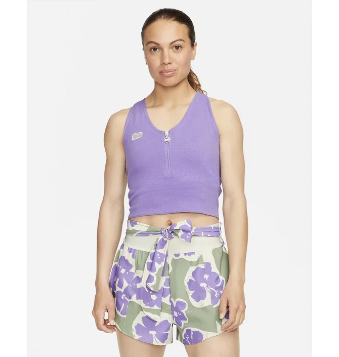 ᐉ Топ жіночий Nike Naomi Osaka Crop Top Violet DX1812-567