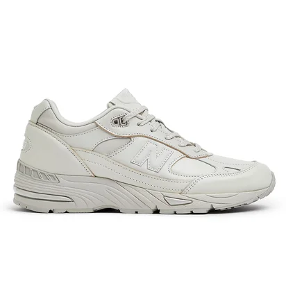 Кросівки чоловічі New Balance 991 Made In Uk White M991OW