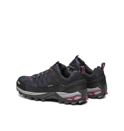 Кроссовки мужские Cmp Rigel Low Trekking Shoes Wp Black 3Q13247-62Bn