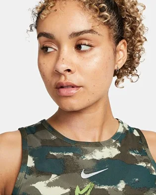 Майка женская Nike Dri-Fit Camo DM7704-371