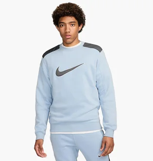 Свитшот мужской Nike Sportswear Fleece Light Blue FN0245-440