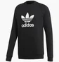 Свитшот мужской Adidas Trefoil Crew Black Cw1235