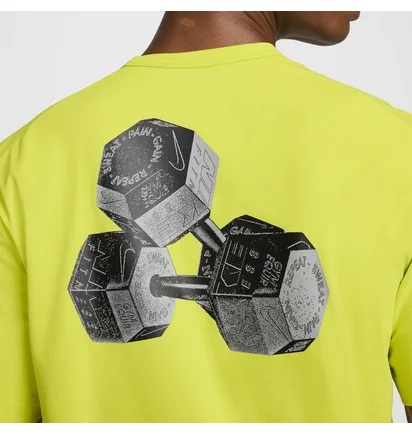 Футболка чоловіча Nike Df Hyverse Top Yellow FV9614-357