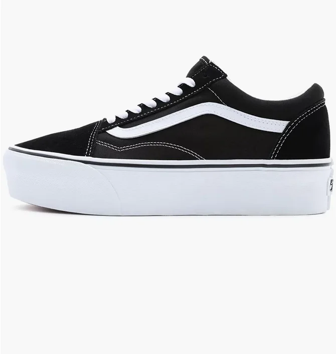 Кеди жіночі Vans Old Skool Stackform Black Vn0A7Q5M6Bt