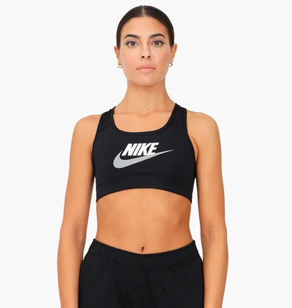 Топ женский Nike Dri-Fit Swoosh Black DM0579-010