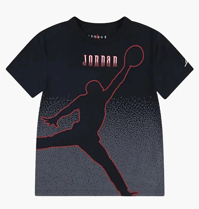 Футболка детская Air Jordan Jumpman Global Black/Grey 95F169-023