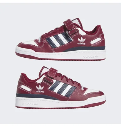 Кроссовки мужские Adidas Forum Low Shoes Bordo H03811