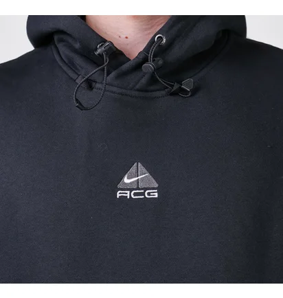 Худі чоловіче Nike Acg Therma-Fit Fleece Hoodie Black DH3087-013