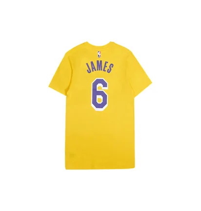 Футболка мужская Nike Nba Los Angeles Lakers Lebron James Yellow CV8528-745