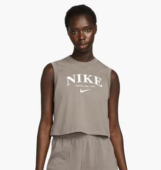 Майка женская Nike Sportswear WomenS Tank Grey DV0340-289
