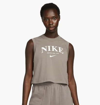 Майка женская Nike Sportswear WomenS Tank Grey DV0340-289