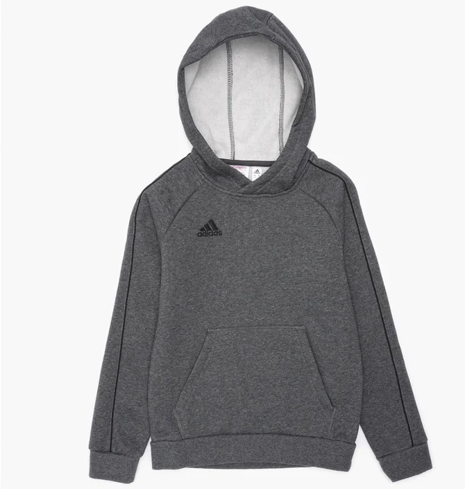 Худи детское Adidas Core 18 Grey Cv3429