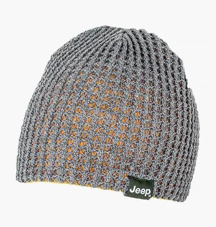Шапка унисекс Jeep Reversible Tricot Hat J22W Grey O102597-J867