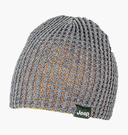 Шапка унисекс Jeep Reversible Tricot Hat J22W Grey O102597-J867