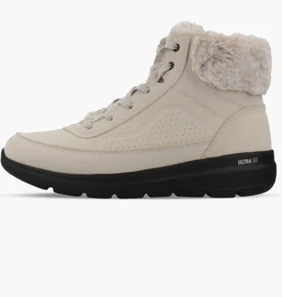 Ботинки женские Skechers On-The-Go Glacial Ultra Beige 144199-NTBK