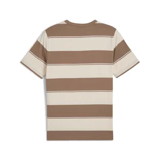 Футболка мужская Puma Class Stripe Aop Beige/Brown 684657-93