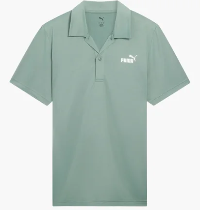 Поло мужское Puma Essentials Green 688016-30
