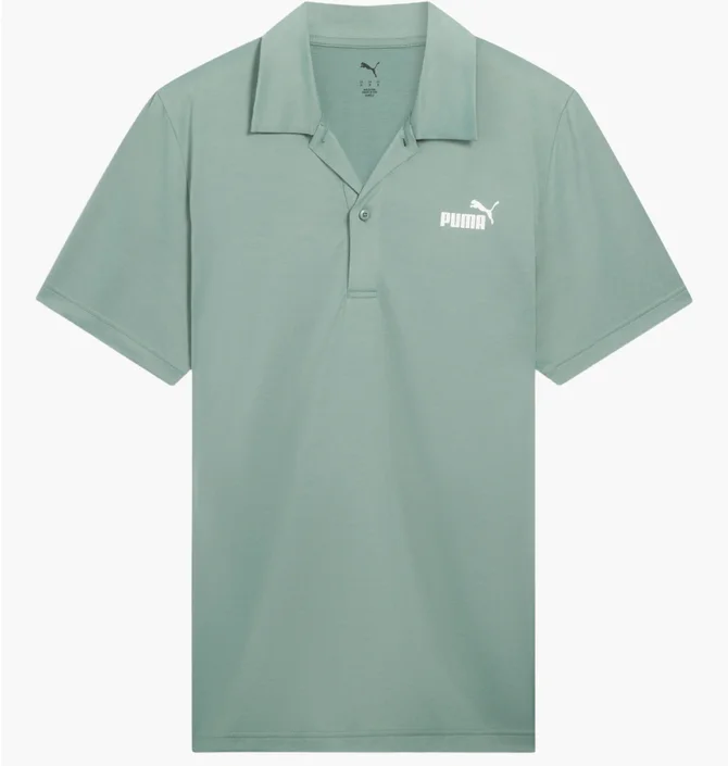 Поло мужское Puma Essentials Green 688016-30