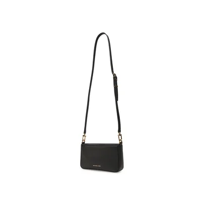 Сумка жіноча Michael Kors Bryant Small Pebbled Leather Convertible Pochette Black 32S5GYTU1L-BLACK