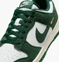 Кроссовки женские Nike Dunk Low White/Green IB4417-100