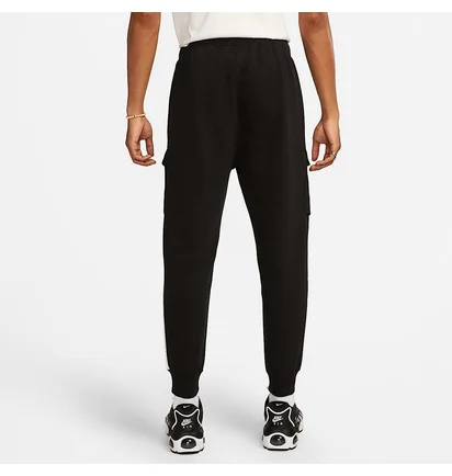 Спортивный костюм мужской Nike Mens Fleece Black/White FN7691-010__FN7693-010