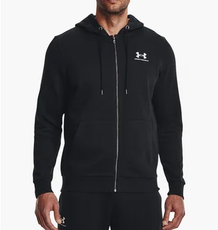 Толстовка чоловіча Under Armour Essential Fleece Fz Hood-Blk Black 1373881-001