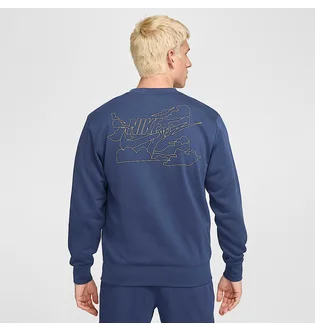 Світшот чоловічий Nike Club Crew Blue FZ0764-410