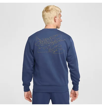 Світшот чоловічий Nike Club Crew Blue FZ0764-410