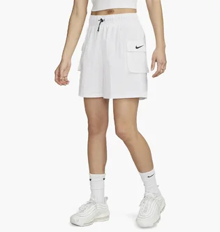 Шорты женские Nike W Nsw Essntl Wvn Hr Short White DM6247-100