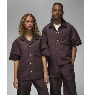 Рубашка мужская Air Jordan X A Ma Maniére MenS Warm-Up Shirt Bordo DV7460-263