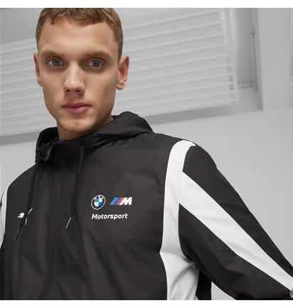 Толстовка мужская Puma Bmw M Motorsport Woven Jacket Black 625174-01