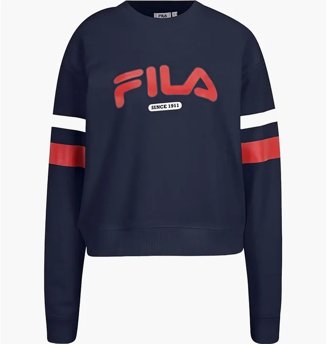 Свитшот женский Fila Latur Graphic Blue FAW074250004