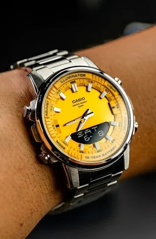 Часы мужские Casio Analog-Digital AMW-880D-9A
