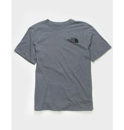 Футболка мужская The North Face Short-Sleeve Box Nse Heathered Tee Blue NF0A812HI4G1