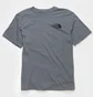 Футболка мужская The North Face Short-Sleeve Box Nse Heathered Tee Blue NF0A812HI4G1