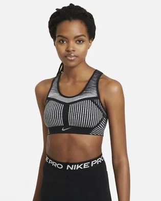 Топ жіночий Nike Womens High-Support Non-Padded Sports Bra Grey Aj4047-014