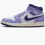 Кроссовки женские Air Jordan 1 Mid Se WomenS Shoes Violet/Pink DZ3745-500