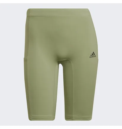 Шорты женские Adidas Fastimpact Running Bike Short Tights Green Hb9234