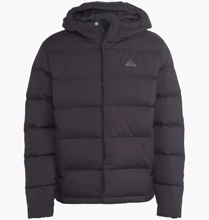 Пуховик чоловічий Adidas Helionic Ho Jkt Black HN5640