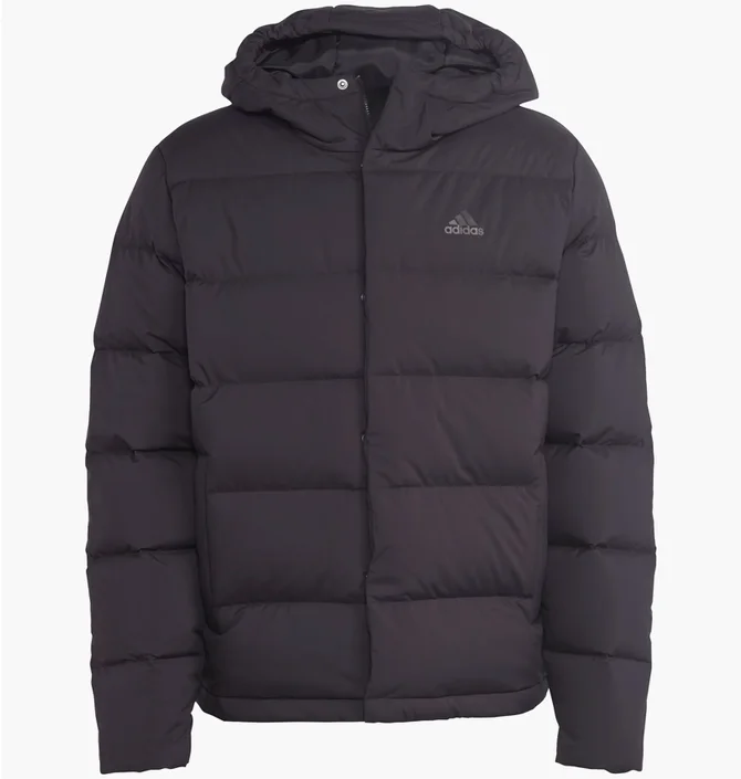 Пуховик чоловічий Adidas Helionic Ho Jkt Black HN5640