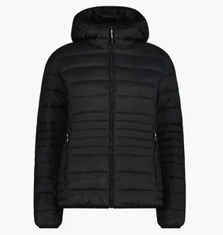 Куртка жіноча CMP Fix Hood Sorona Aura Fl Black 35K4076-U901