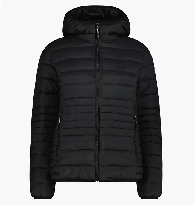 Куртка жіноча CMP Fix Hood Sorona Aura Fl Black 35K4076-U901