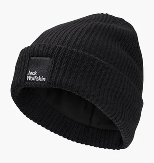Шапка унисекс JACK WOLFSKIN Pergamon Black 1910701-6000