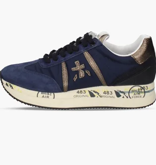 Кроссовки женские Premiata Conny Blue CONNY-6981