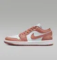 Кросівки жіночі Air Jordan 1 Low Shoes White/Peach DC0774-080