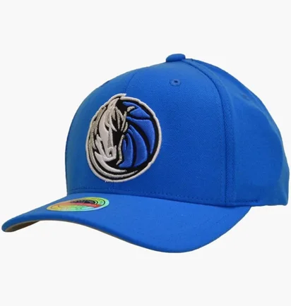 Кепка унисекс Mitchell & Ness Nba Dallas Mavericks Team Ground Stretch Red Line Flex Snapback Cap Blue 6HSSMM19361-DMALTBL-OS
