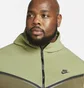 Толстовка чоловіча Nike Nsw Tech Fleece Hoodie Olive Cu4489-334